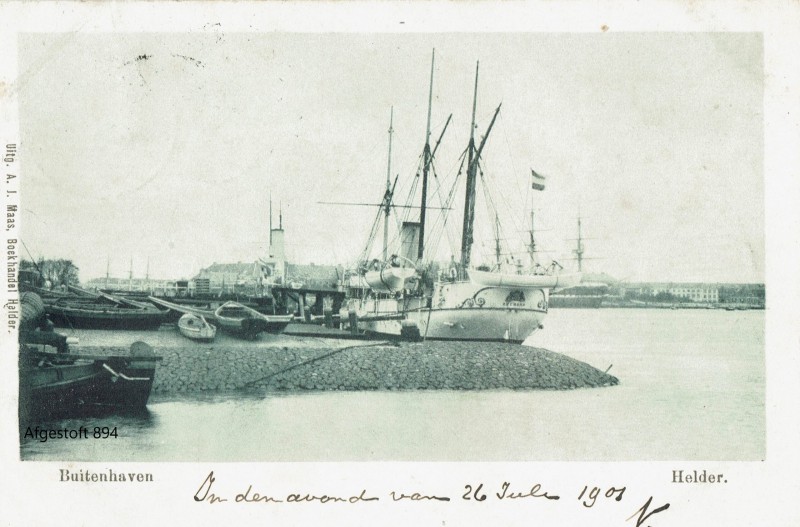 894 – Buitenhaven in de avond van 26 juli 1901